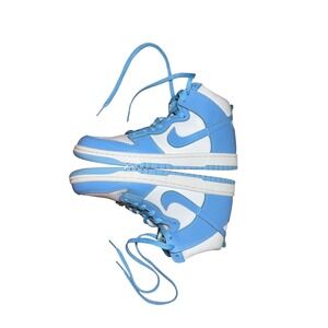 Nike Dunk High University Aluminum Blue White Sneakers DD1869 107 women's Size 7